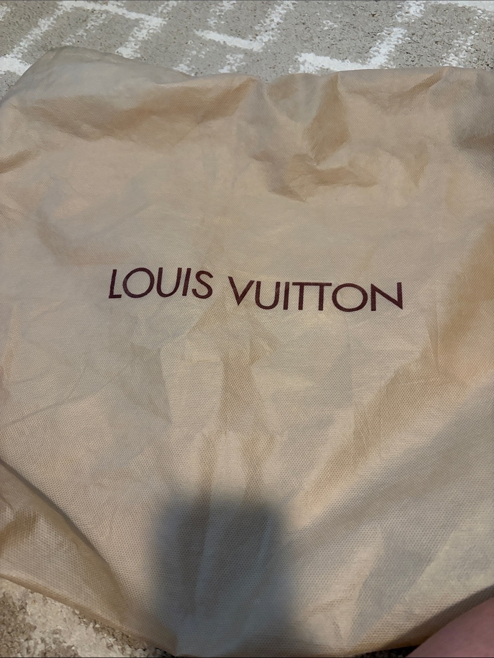 LV Caramel Color Suede Bag - Picture 7 of 15